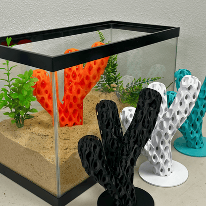 Aquatic Branch Haven – Lattice Coral Reef Branch Decor for Fish, Shrimp, & Aquatic Pets