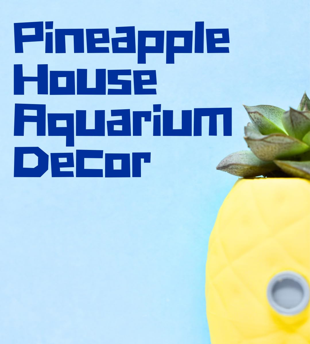 FRESHe Spongebob Pineapple aqarium Decor
