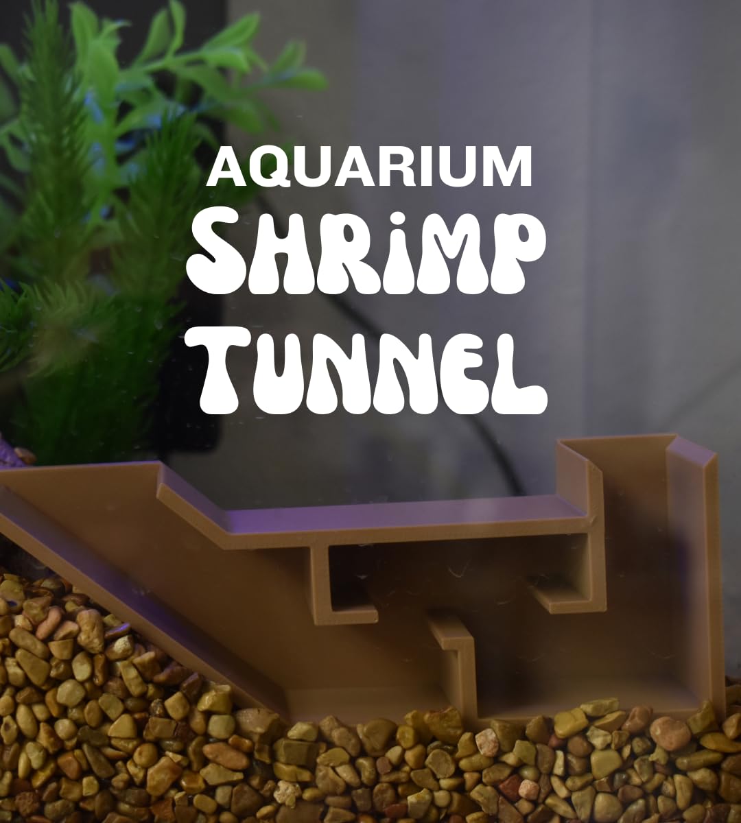 Chatelet Aquarium Underground Tunnel | Fish & Shrimp Hideout for Aquariums | Unique Underground Viewing Tunnel | Made in USA