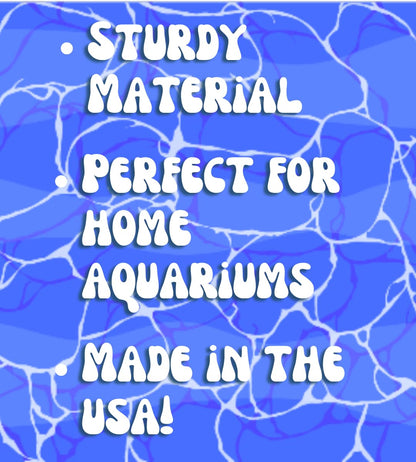 Chatelet Aquarium Underground Tunnel | Fish & Shrimp Hideout for Aquariums | Unique Underground Viewing Tunnel | Made in USA